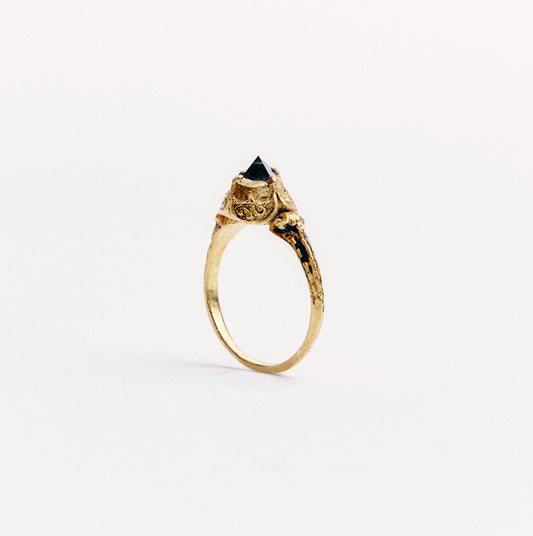 16th Century Renaissance Point Cut Diamond Ring